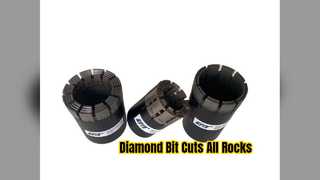 BQ NQ NQ3 HQ Diamond Core Bit Geologisch onderzoek