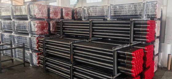 2 Inches Diameter High-strength Alloy Steel Wireline Drill Rod with Yield Strength ≥ 850MPa and Wooden Box Packaging