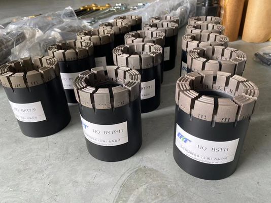 NQ HQ PQ Diamanten geïmpregneerde boorstuk voor geologisch boren
